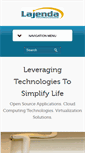 Mobile Screenshot of lajenda.com